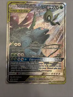 Celebi & Venusaur GX SM167 Tag Team Pokemon Card. Promo. READ DESCRIPTION! - Image 8