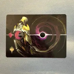 Gravkill Art Card Gold-Stamped Planeswalker Symbol Art Series 14/54 EOE MTG Mint - Image 1