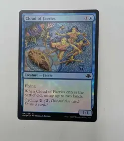 Cloud of Faeries (043/261) Dominaria Remastered Creature FOIL MTG Magic - Image 1