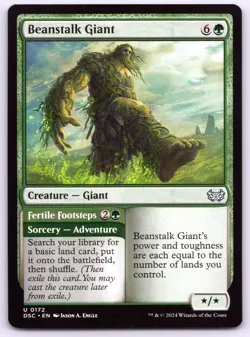 Beanstalk Giant - Commander: Duskmourn: House of Horror - MTG - Near Mint - Image 1
