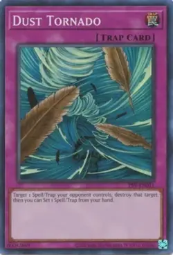 Yugioh! LP Dust Tornado - PSV-EN011 - Super Rare - Unlimited 25th Anniversary Ed - Image 1