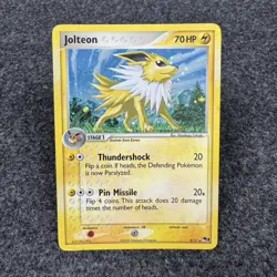 Jolteon 3/17 Rare Pop Series 3 Holo Promo Pokemon Card 2006 - Image 1