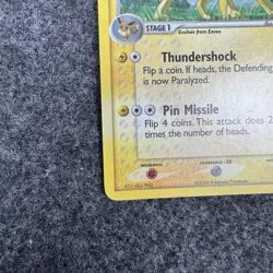 Jolteon 3/17 Rare Pop Series 3 Holo Promo Pokemon Card 2006 - Image 5