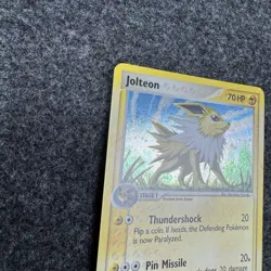 Jolteon 3/17 Rare Pop Series 3 Holo Promo Pokemon Card 2006 - Image 6