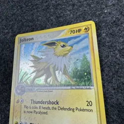 Jolteon 3/17 Rare Pop Series 3 Holo Promo Pokemon Card 2006 - Image 7