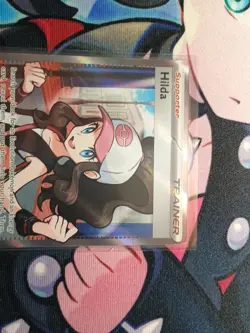Hilda 164/086 Full Art Ultra Rare White Flare Holo PokÃ©mon TCG Card NM Condition - Image 3