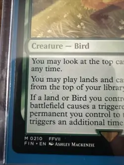 Traveling Chocobo Creature Card - Magic: The Gathering FFVII Regular - Image 2