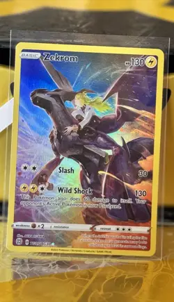 Zekrom Pokemon TCG Swsh09 Trainer Gallery Holo Card TG05/TG30 Near Mint - Image 2