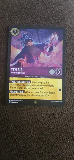 Yen Sid Powerful Sorcerer Trading Card - Image 1