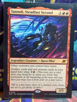 Tannuk, Steadfast Second Edge of Eternities Gem Mint MTG - Image 1