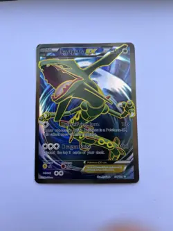 Pokemon TCG Rayquaza EX Full Art FA 104/108 XY Roaring Skies - Image 1