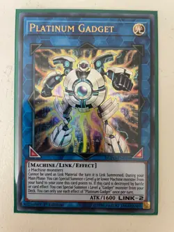 Yugioh Platinum Gadget DUPO-EN039 Ultra Rare 1st Edition NM Duel Power - Image 1