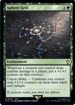 MTG Sphere Grid (70) | NM | Commander: Final Fantasy (FIC) - Image 1
