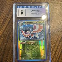 Pokemon 2013 Black & White Plasma Blast Masquerain 2/101  - cgc 9 - Image 1