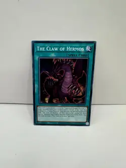 YuGiOh Spell The Claw of Hermos LEDD-ENA23 Common - Image 1