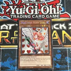 Injection Fairy Lily SBC2-ENI14 Secret Rare Speed Duel Yugioh 1st Edition LP - Image 1