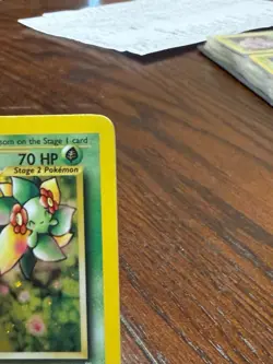 PokÃ©mon TCG Bellossom Neo Genesis Holo Unlimited Rare Card 3/111 - Image 3