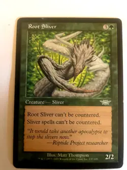 Root Sliver Legions Regular This card has never been played with Unused Look!!!! - Image 1