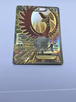 Ho-Oh EX - 121/122 - Pokemon Breakpoint XY Full Art Ultra Rare Card NM - Image 2