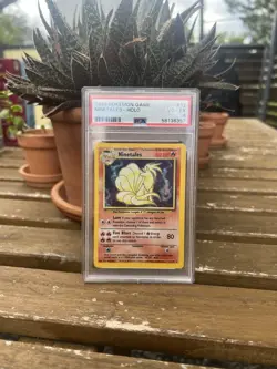PokÃ©mon Ninetales TCG Base Set Holo Unlimited Rare Card 12/102 PSA 4 VG-EX - Image 1