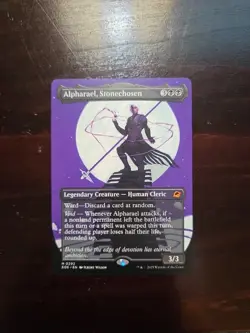 MTG Edge of Eternities: Alpharael, Stonechosen(Borderless) - Image 1