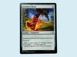 Swiftfoot Boots, Commander 2017, Near Mint, Magic The Gathering MTG - Image 1