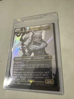 Y'shtola, Night's Blessed (Borderless) (Surge Foil) Magic MTG Final Fantasy - Image 1
