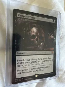 Vampiric Tutor Commander Legends Regular MTG Card LP - Image 1