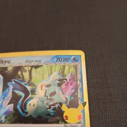 Pokemon TCG Card Celebrations Mimikyu Delta Species SWSH136 Black Star Promo NM - Image 4