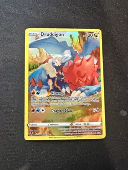 Druddigon - TG09/TG30 - Pokemon Silver Tempest Trainer Gallery Holo Card NM - Image 1