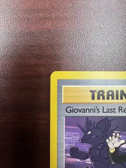 Pokemon Card Giovanni's Last Resort Gym Challenge 1st Edition 105/132 Rare (NM-) - Image 3