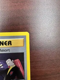 Pokemon Card Giovanni's Last Resort Gym Challenge 1st Edition 105/132 Rare (NM-) - Image 4