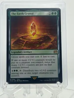 NM - The Earth Crystal - #0184 - Final Fantasy x MTG - Image 1