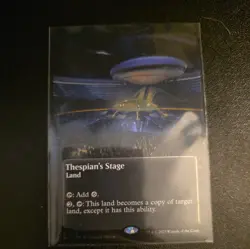 ðŸŒˆ Thespian's Stage- Borderless Galaxy FOIL - MTG Edge of Eternities (EOS) - NM - Image 3