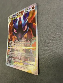 Lucario VSTAR SWSH291 BLACK STAR PROMO Sword & Shield HOLO NM Pokemon Card - Image 3