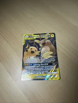 Raichu Alolan Raichu GX Tag Team Holo Card 54/236 Sm-Unified Minds - Image 2