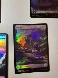 Magic Final Fantasy FOIL Basic Lands Complete Set of 16 - Full Art Land MTG NM - Image 7