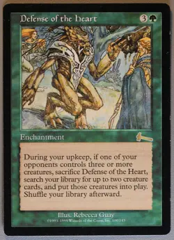 Defense of the Heart - MTG - Urza's Legacy - Magic: The Gathering - Image 1