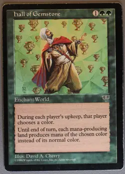Hall of Gemstone - MTG - Mirage - Magic: The Gathering - Image 1