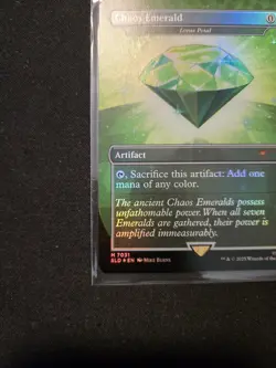 Chaos Emerald (Lotus Petal) Green 7031 Secret Lair Drop Sonic Bonus MTG NM FOIL - Image 5