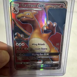 Pokemon Charizard GX Full Art Holo Black Star Promo 2017 Sun & Moon SM60 - Image 3