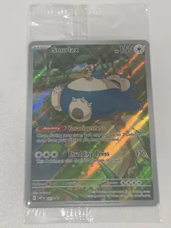 SEALED Pokemon Snorlax SVP051 Pokemon 151 SV Black Star Promo NM English TCG #51 - Image 1