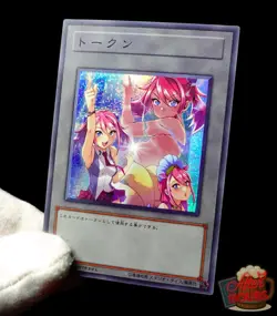 Zuzu Boyle Yugioh Waifu Token Secret Rare Alt Art Cute Girl Holo Fan Custom - Image 1