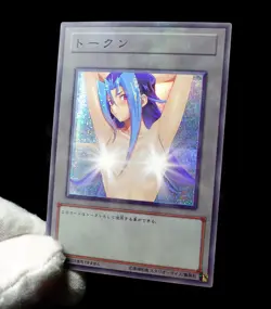 Rio Kastle Yugioh ZEXEL Waifu Token Secret Rare Alt Art Cute Girl Holo Custom - Image 2