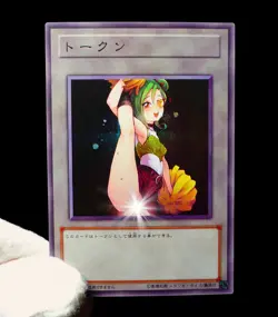 Tori Meadows Yugioh ZEXEL Waifu Token Secret Rare Alt Art Cute Girl Holo Custom - Image 4