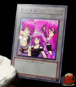 Romin Kassidy Yugioh SEVENS Waifu Token Secret Rare Alt Art Cute Girl Fan Custom - Image 1