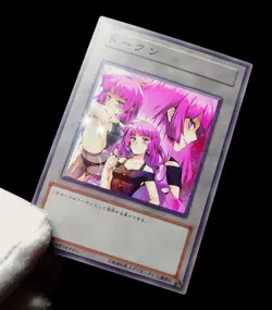 Romin Kassidy Yugioh SEVENS Waifu Token Secret Rare Alt Art Cute Girl Fan Custom - Image 5