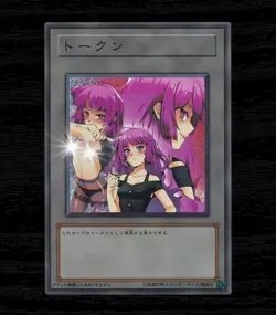 Romin Kassidy Yugioh SEVENS Waifu Token Secret Rare Alt Art Cute Girl Fan Custom - Image 7