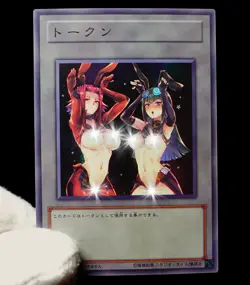 Akiza Carly Yugioh Waifu Token Secret Rare Alt Art Cute Girl Holo Fan Custom - Image 5