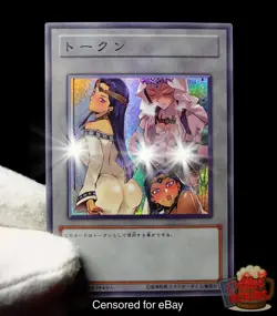 Ishizu Ishtar Yugioh Waifu Token Secret Rare Alt Art Cute Girl Holo Fan Custom - Image 1